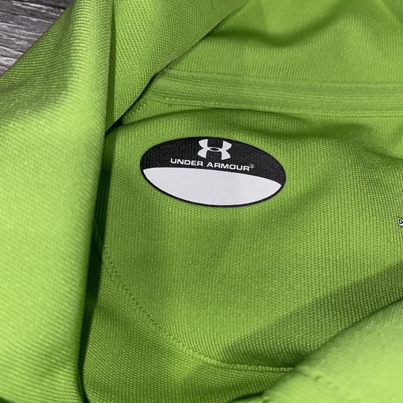 Under Armour | Woman’s Collared Lime Green Polo Tee - Size Small - Picture 8 of 12